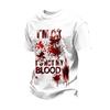 Men's Short Sleeve Halloween Print T-Shirt Casual Fashion Top