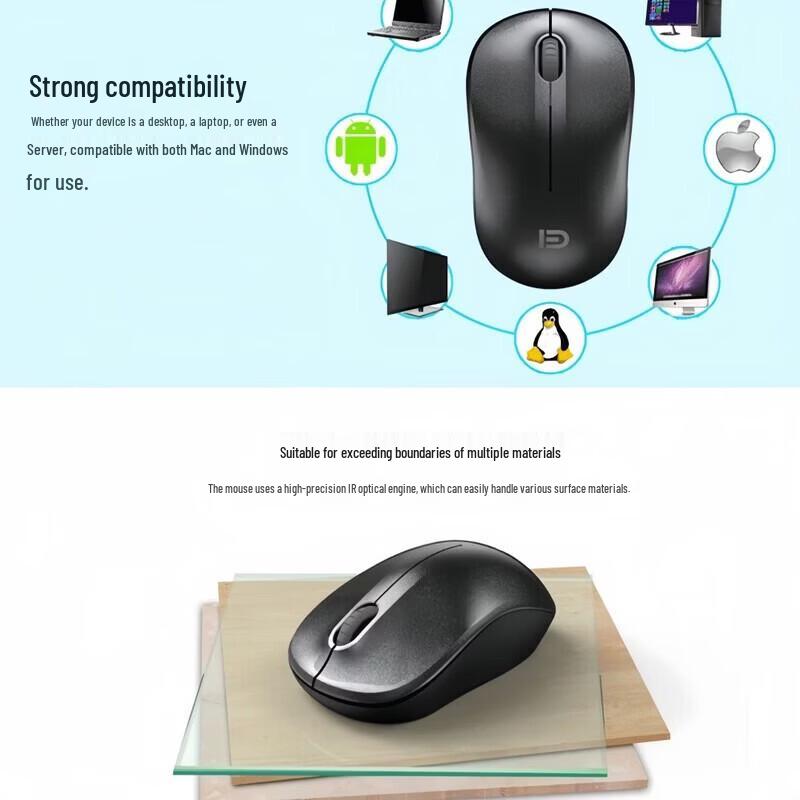 Fude V1 Wireless Mini Portable Mouse