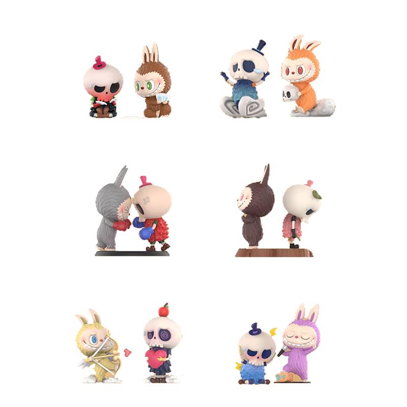 New POP MART LABUBU THE MONSTERS Naughty Journal Collection Figure Mystery Boxes Single Mystery Box/Full Box 6 Pcs PPMT-2401-0063