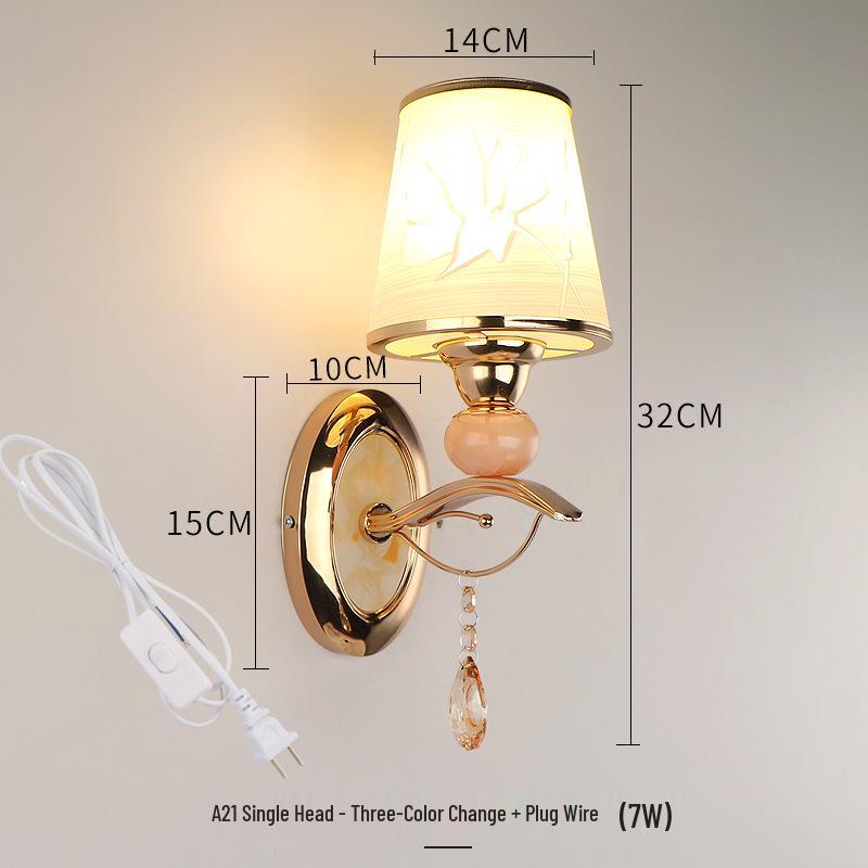 Applique Murale Moderne Chaleureuse pour Chambre à Coucher, Salon, Salle à Manger et Escalier