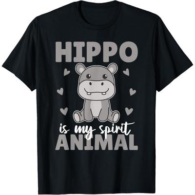 Nilpferd ist mein Krafttier - Süßes Nilpferd T-Shirt