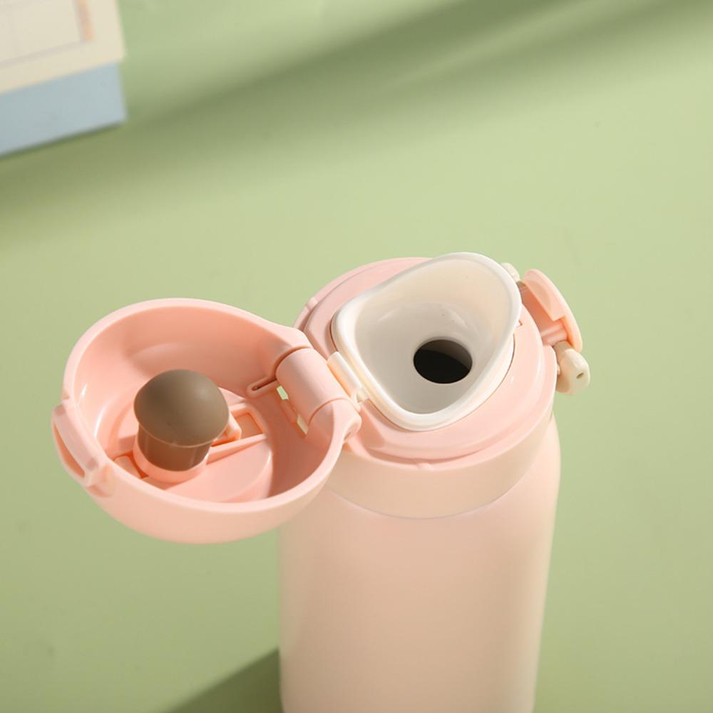 220/320ml Mini Thermos Cup Pop-up Lock Insulated Pocket Cup Vacuum Flask  Hot/ice Water