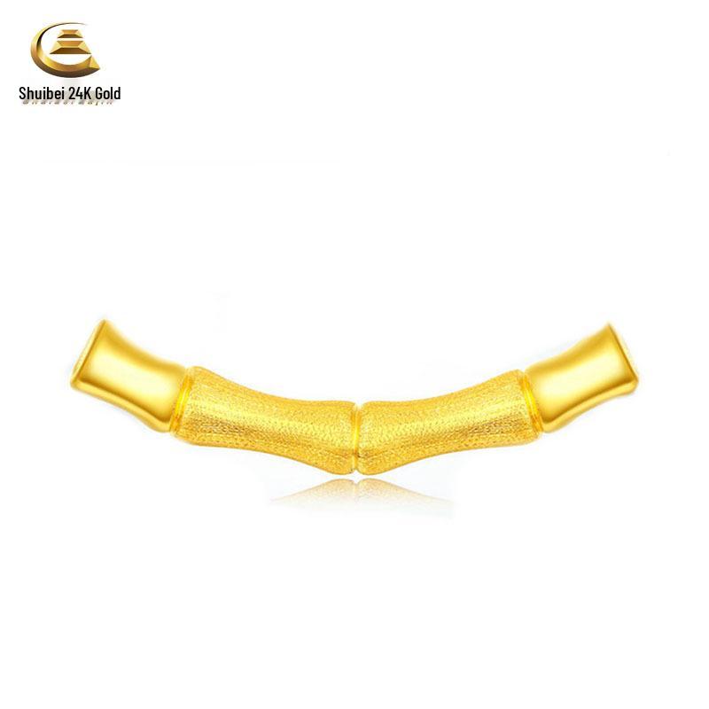 Rose Flower Crown Pure Gold 999 Pendant Set for Women - Qixi Valentine's Day Gift