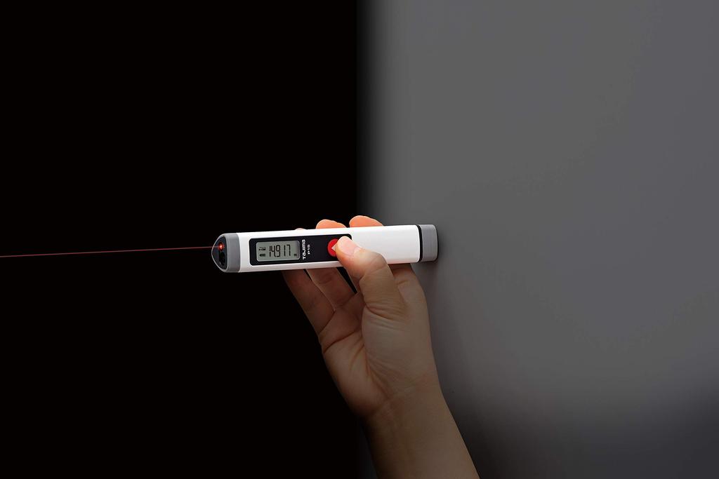 Tajima Laser Distance Meter P15 White PSC Certified Product LKT-P15W