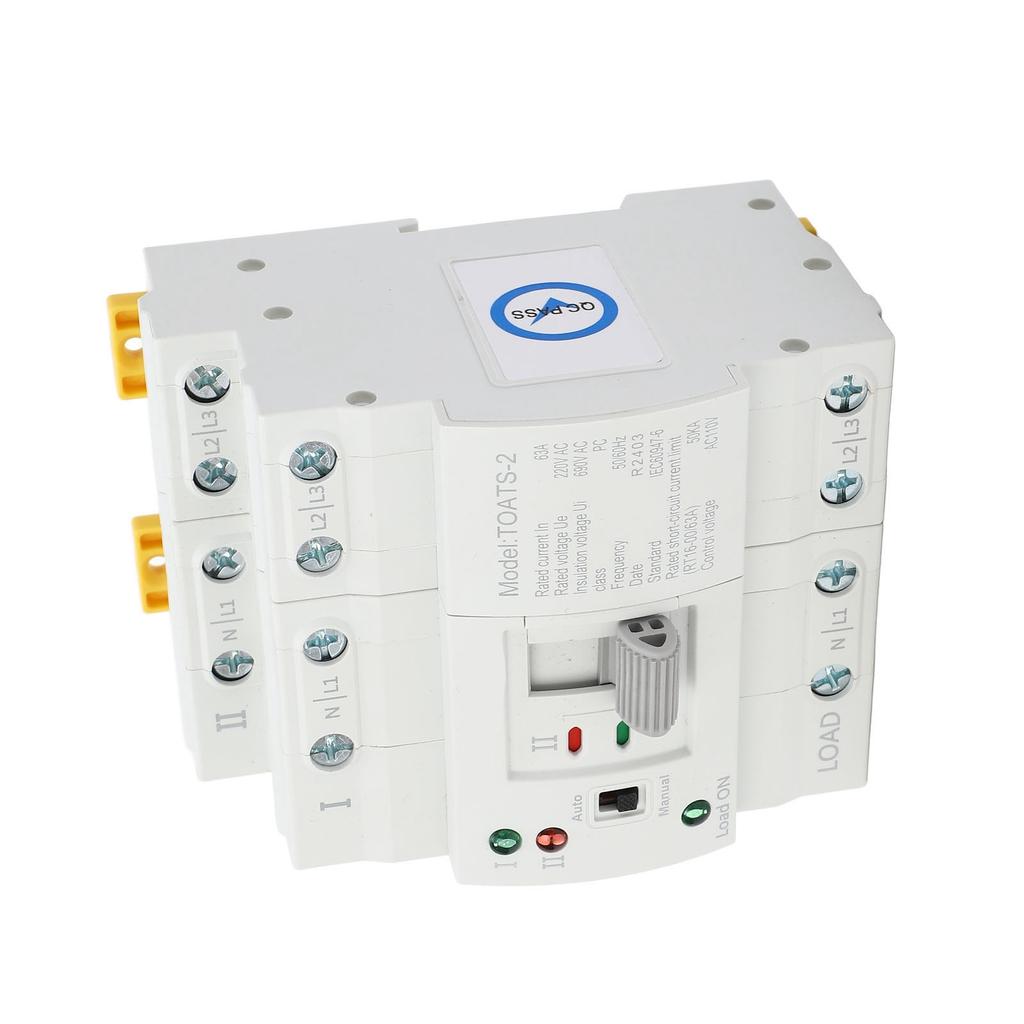 Dual Power Automatic Transfer 4P Generator Transfer Changeover 32A for Control