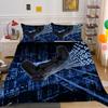 3D Game Controller Pattern Bedding Set Game Console Printed Down Duvet Cover with Pillowcase Teen Single Double Bed Full-size Home Decoration