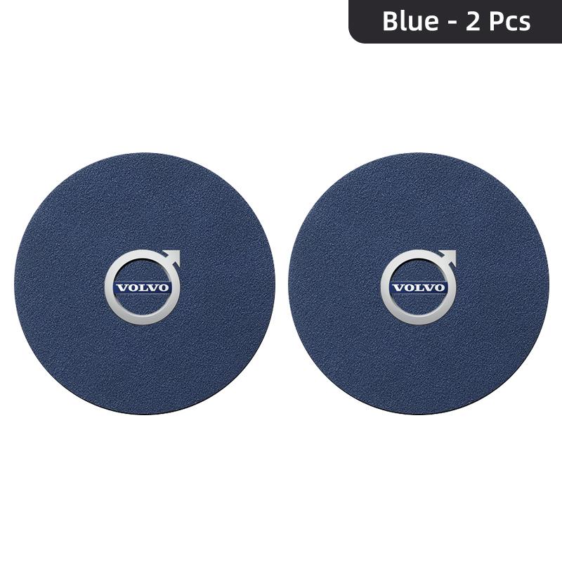 

Car Coaster Water Cup Slot Non-Slip Mat Suede Pad Accessories For Volvo ES90 EC40 EX40 EM90 XC90 V90 V60 XC60 V40 S80 S60 S90 C4
