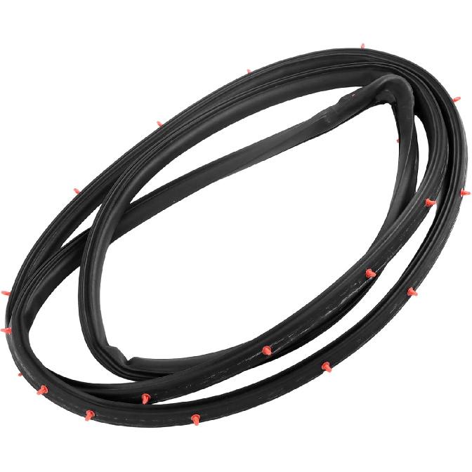Left Front Driver Side Door Rubber Seal Weatherstrip Noise Reduction Gasket Exact Fit for Honda Accord Sedan 1998-2002 Models Door Seal Rubber Strip