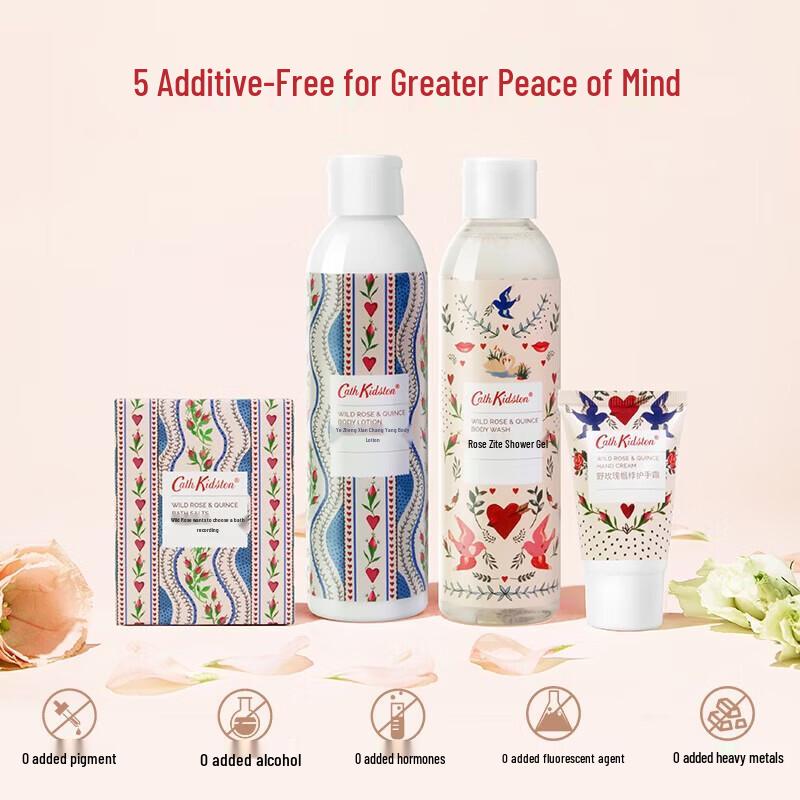 CATH KIDSTON Wild Rose Quince Moisturizing Gift Set