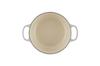 LE CREUSET Cast Iron Enameled Cocotte Ronde Signature 20 Cm Shallot Gas Induction Oven Dishwasher Safe