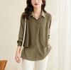 Women's Spring Temperament Elegant Knitwear Long Sleeve Loose Casual Top