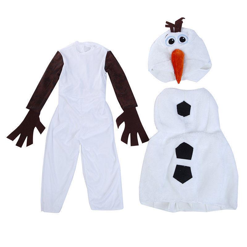 Halloween Costume Frozen Snow Treasure Costume Christmas Cosplay Costume Olaf Snowman