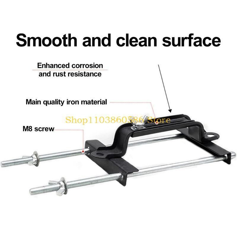 242A Automobile Batteries Hold Down Bolts Auto Battery Tie Down Mount Rods Battery Hold Down Bolts J Hook Fixed Rods