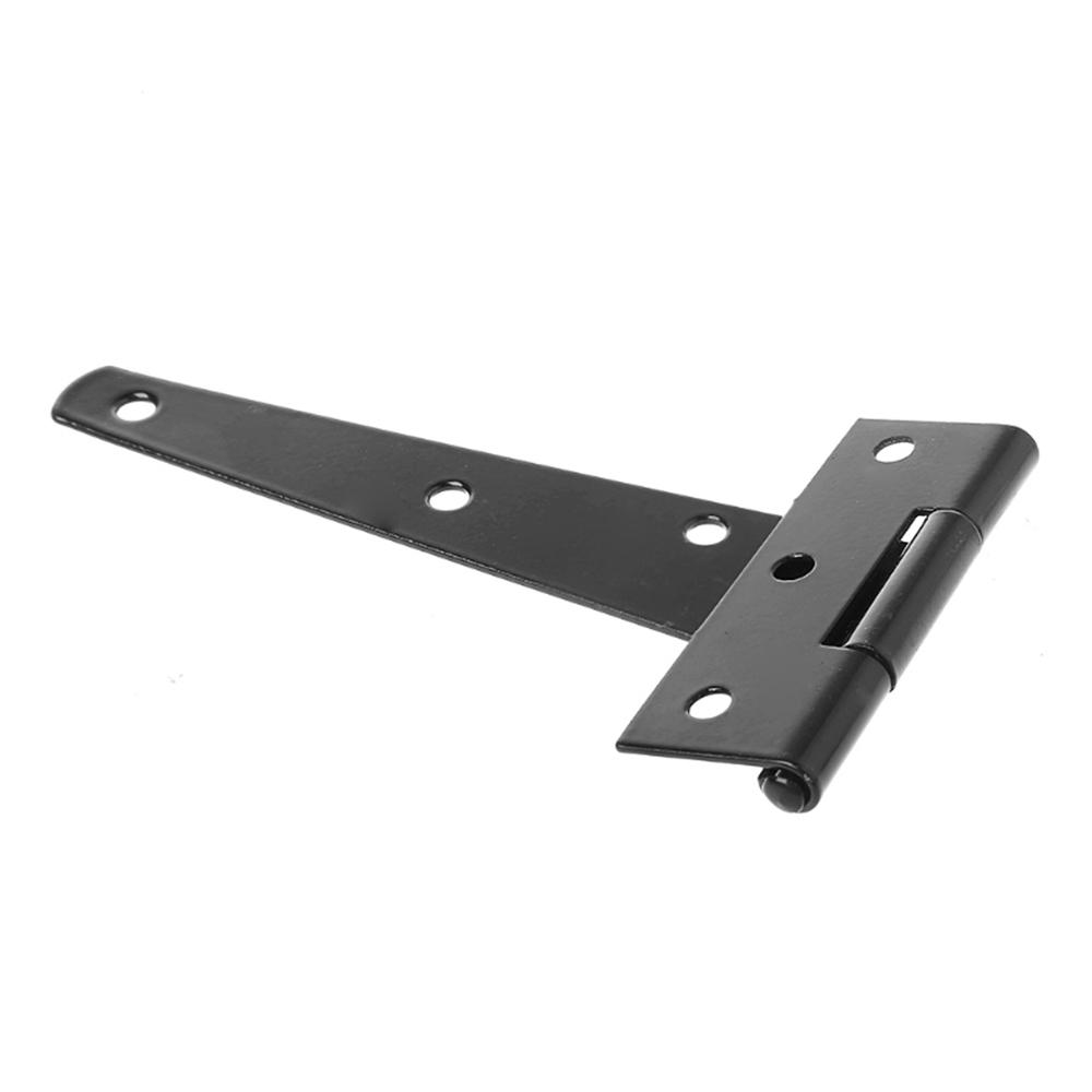 Tools Shape Wooden Door Garden Furniture Gate Tee Hinge Hinges Hardware Cabinet Shed Black Iron
