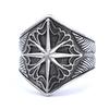 Viking Style Octagram Knot Ring Unique Fashion Jewelry Accessory