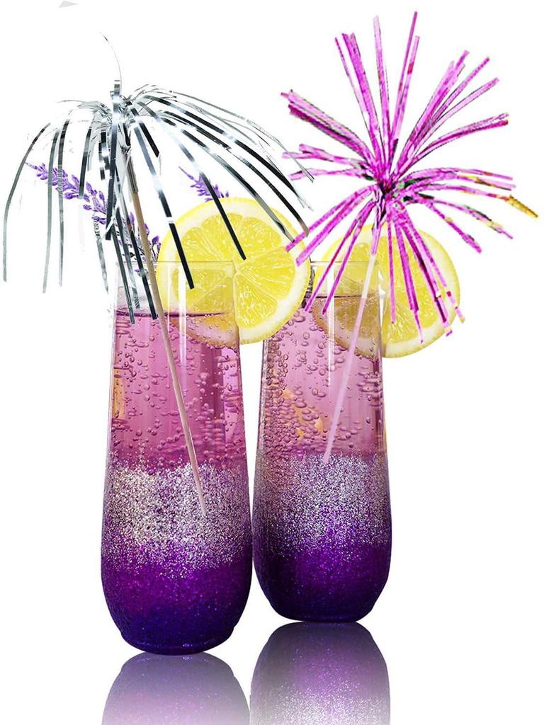 Cross-Border Party Decoration Set: Fireworks, Flags, Hawaiian Straw, Fruit Umbrellas, and 3D Honeycomb Signs