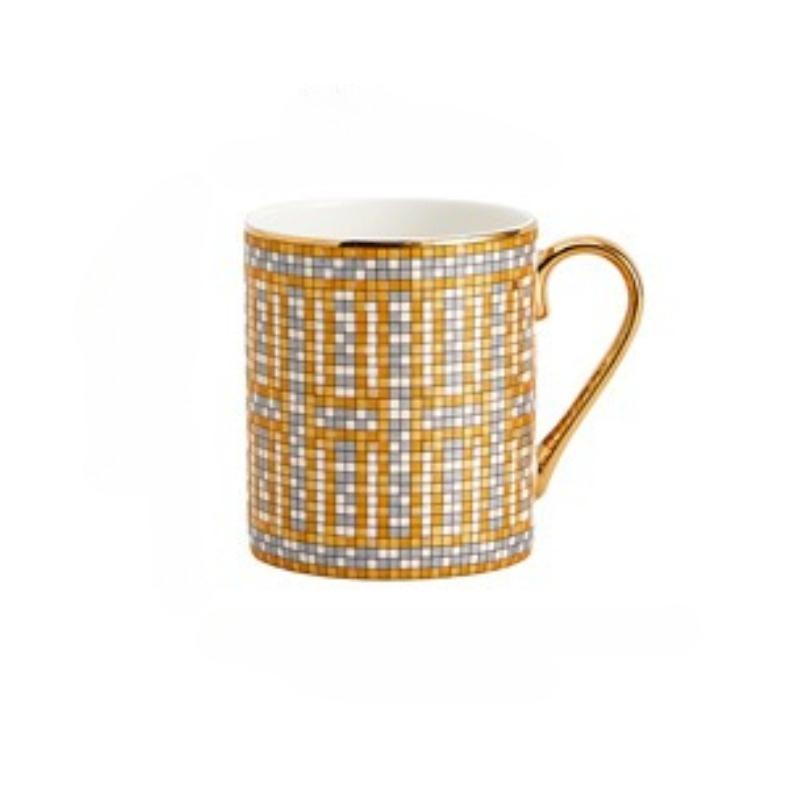 

Керамічна кавова чашка з ручним розписом золотом, офісна кружка, чашки для післяобіднього чаю, домашній посуд для напоїв 350ML