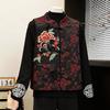 Mother's Day 2026 Elegant Tang Suit Vest for Middle-Aged Women