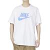Nike T Shirts Men's White Crew Neck Moderate Straight Fit DZ2998-100