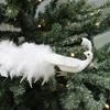 Peacocks Statue Christmas Tree Toppers Simulated Three-dimensional Decorations