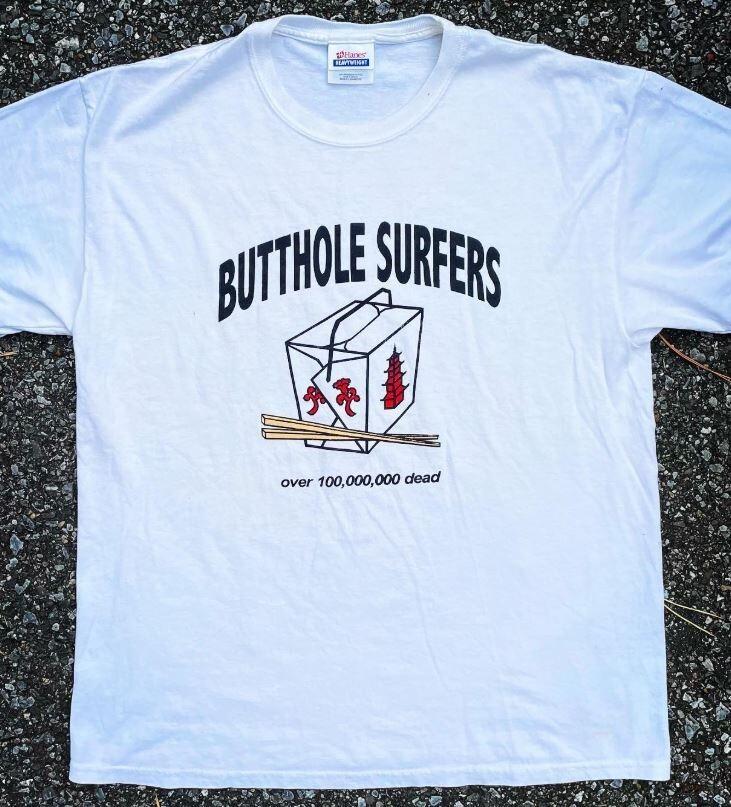 Butthole Surfers Band Rare design White Short Sleeve Unisex T shirt NH20845 Unisex T-Shirt S