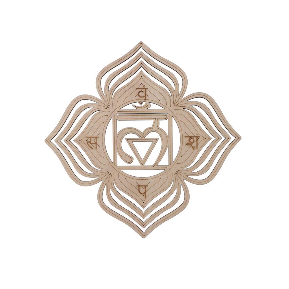 Wooden Wall Art Home Decor Flower Of Life Energy Mat Decorative Boards Crafts Slice Wood Base Coasters Sacred Geometry Ornament