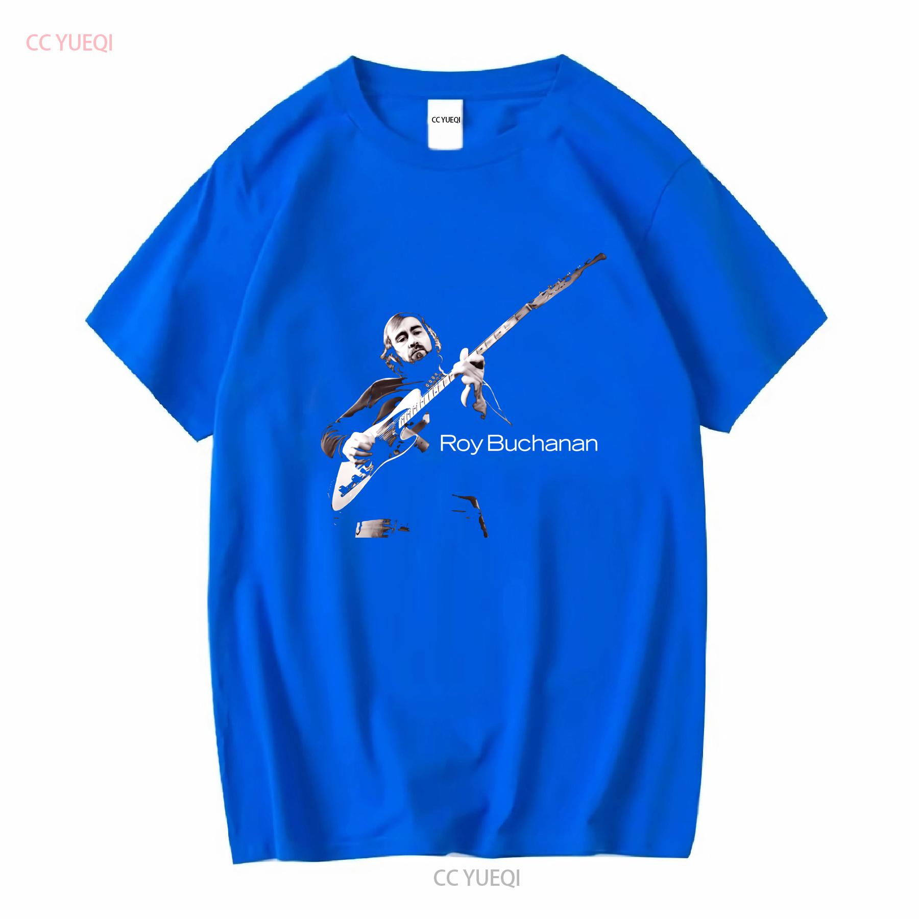 Roy Buchanan Guitarists T Shirt 100 Preshrunk Cotton long or short sleeves vintage Washed Slightly Stylish Versatile S