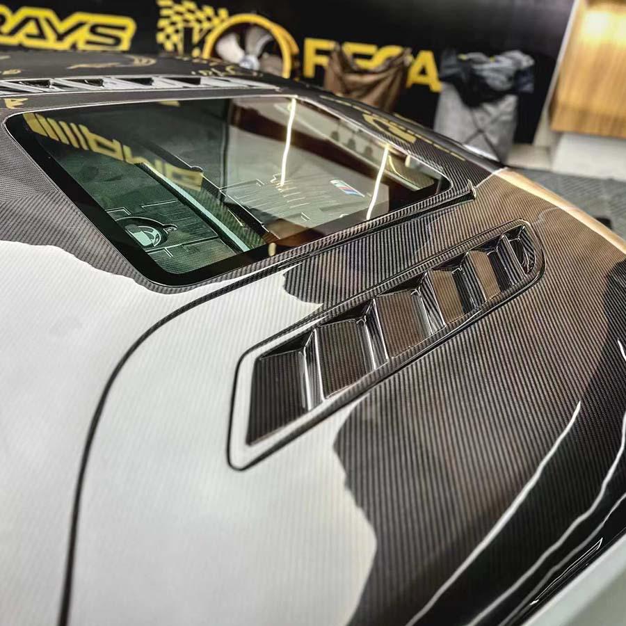 BMW X3M/X4M F97/F98/G01/G02 Carbon Fiber Transparent Engine Hood Cover