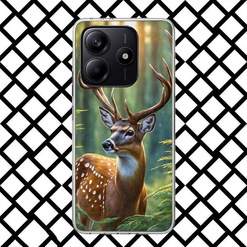 

Deer Hunting Camo Phone Case for Xiaomi Redmi Note 15 14 14S 13 12 12S 11 Pro Plus 11E 11T 11S 10S 5G Soft Cover Fundas Redmi No Redmi Note 14 4G