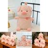 Cute Pu Pig Plush Toy Adorable Stuffed Pig Doll For Girls Soft And Huggable Animal Toy