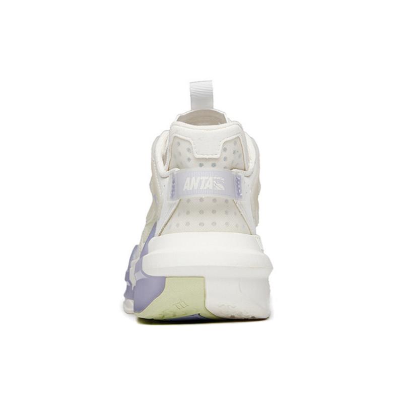 ANTA Badao 3.0 Sports Shoes 'White Purple' Women's Sneakers 122138081-2