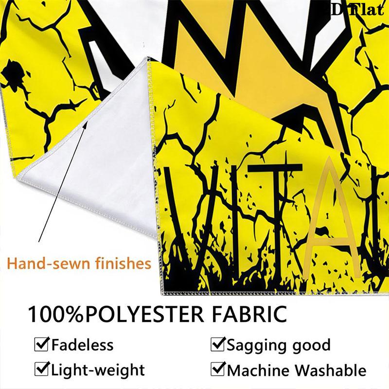 Team Vitality Wall Hanging Printed Fabric Blanket Decorative Tapestries for Bedroom Living Room Home Decor