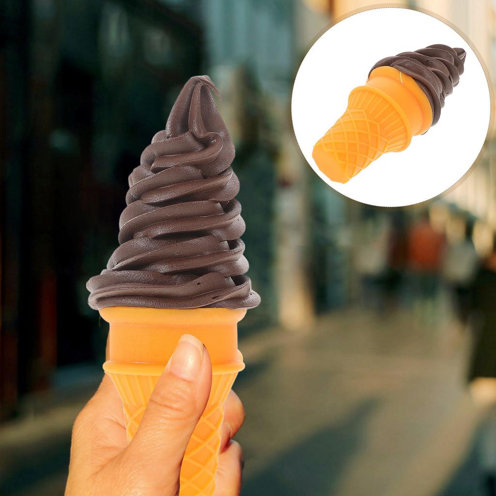 Realistic Fake Ice Cream Decorations Small Decorative Multi-Function Ice Cream Props for Photoing Party Display Shop Decor