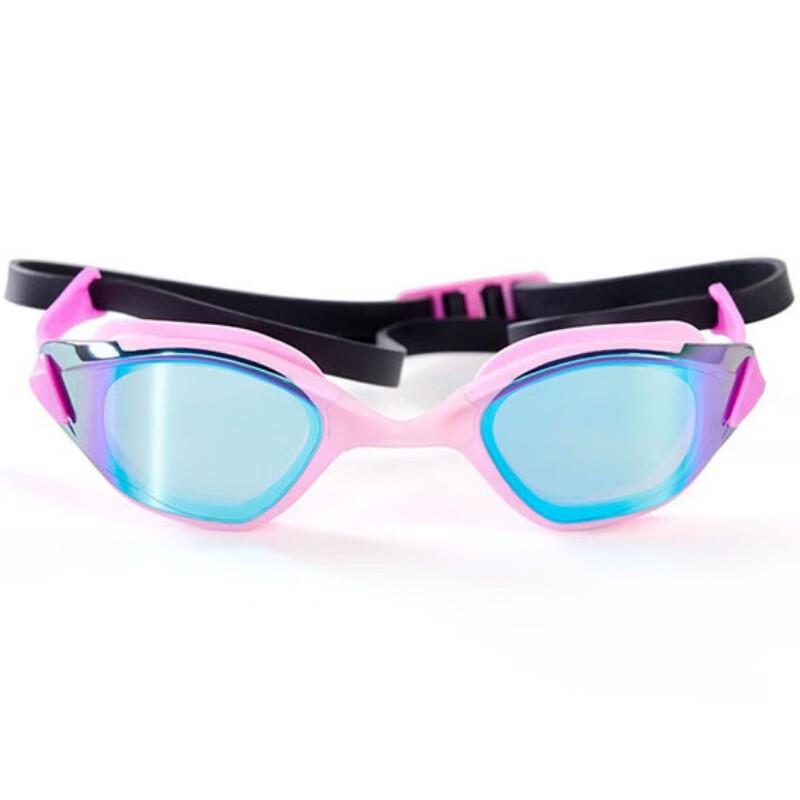 Coated Swimming Goggles with Transparent Case