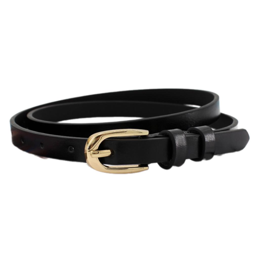 Girls Belt for Pants Women's PU Leather Waist Band Thin Waistband Decorative Waist Ornament Sash Clothing Accessory