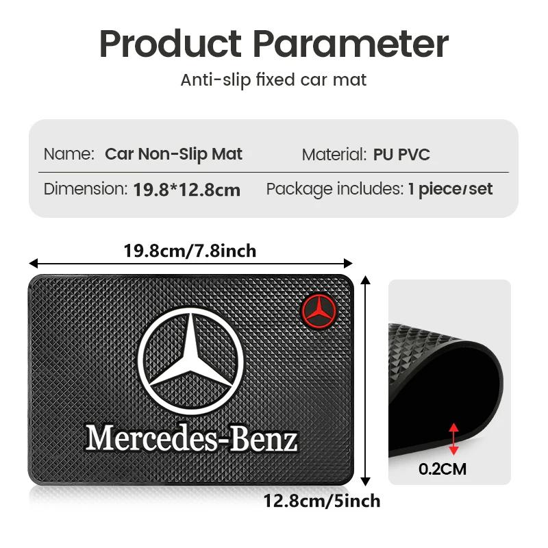CGRE6 For Benz Car Style Non-slip Silicone Pad Dashboard Sticky Pad Mobile Phone Holder AMG Exclusive A C E R V Class CLA CLS C180