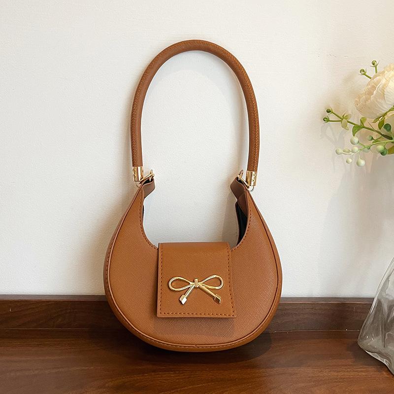 

Summer simple new armpit bag beautiful personality trend handbag fashion bow shoulder bag