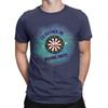 Classic Funny 100 Cotton Tshirt Darts Dartboard Tees Tops For Unisex