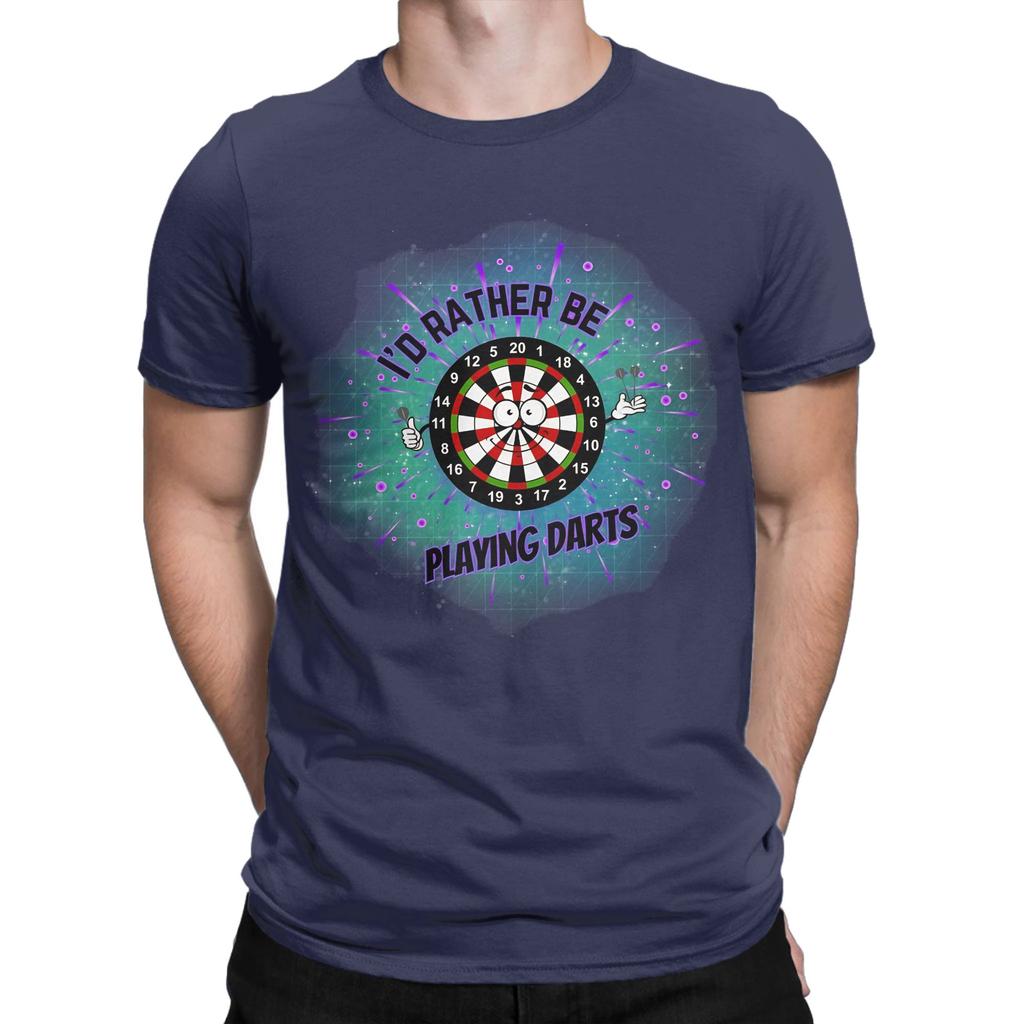 Classic Funny 100 Cotton Tshirt Darts Dartboard Tees Tops For Unisex