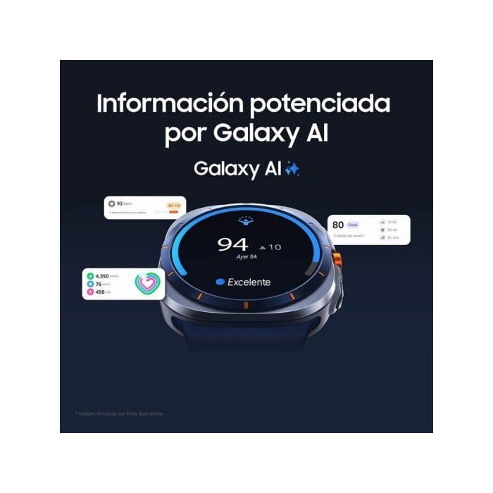 Samsung Galaxy Watch Ultra (2025) LTE chytré hodinky stříbrné titanové