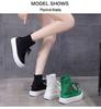 Women's Breathable Slimming Knit High-Top Sock Shoes - Spring/Summer 2025 Casual Sports Slip-On