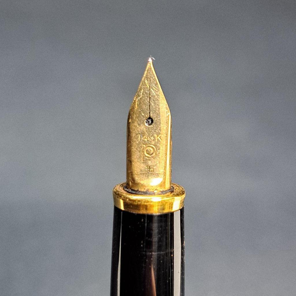 Used PLATINUM Platinum Biko Fountain Pen 14K Fine Discontinued PLT-5000