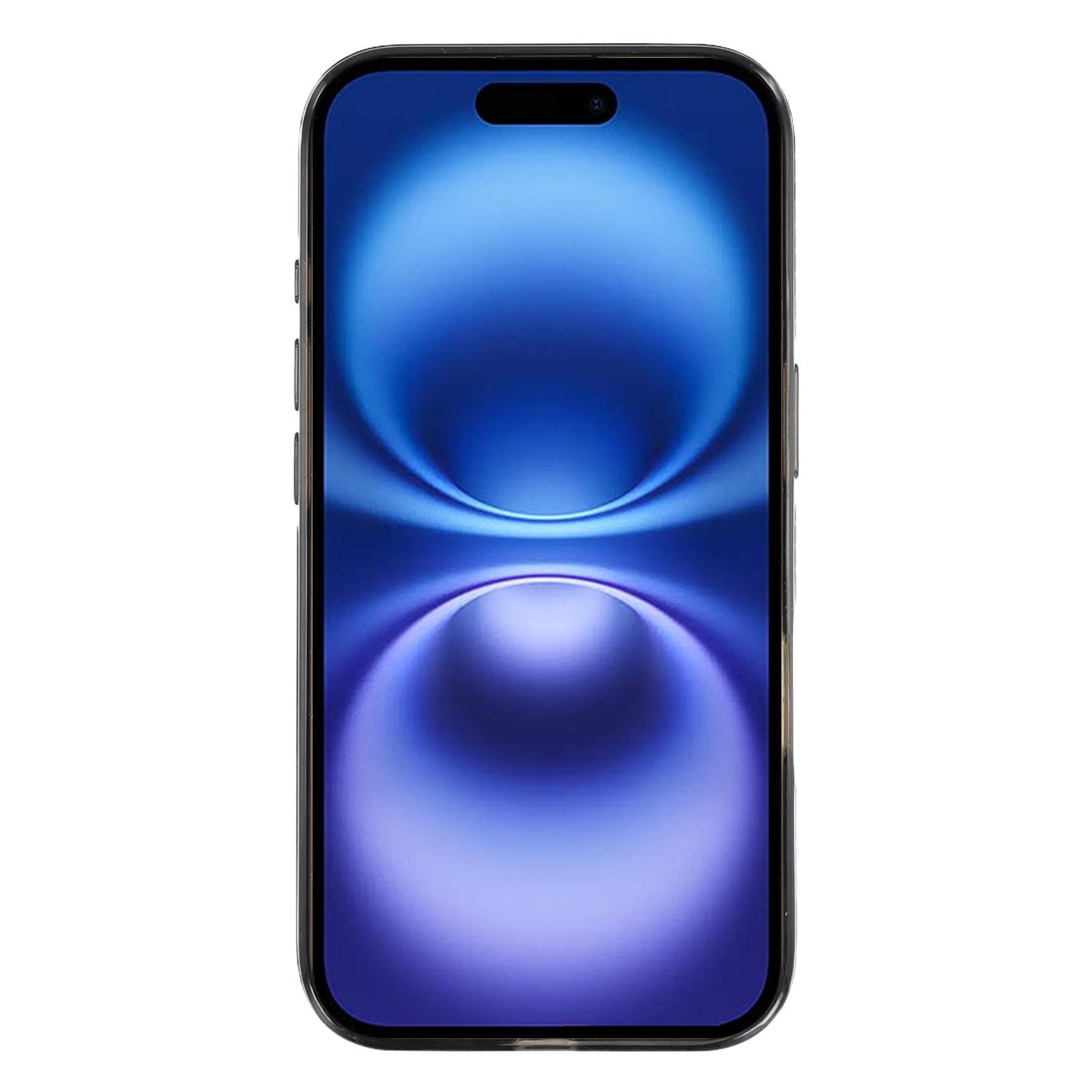 

X-LEVEL For iPhone 16 Case PC+TPU Translucent Phone Back Cover A
