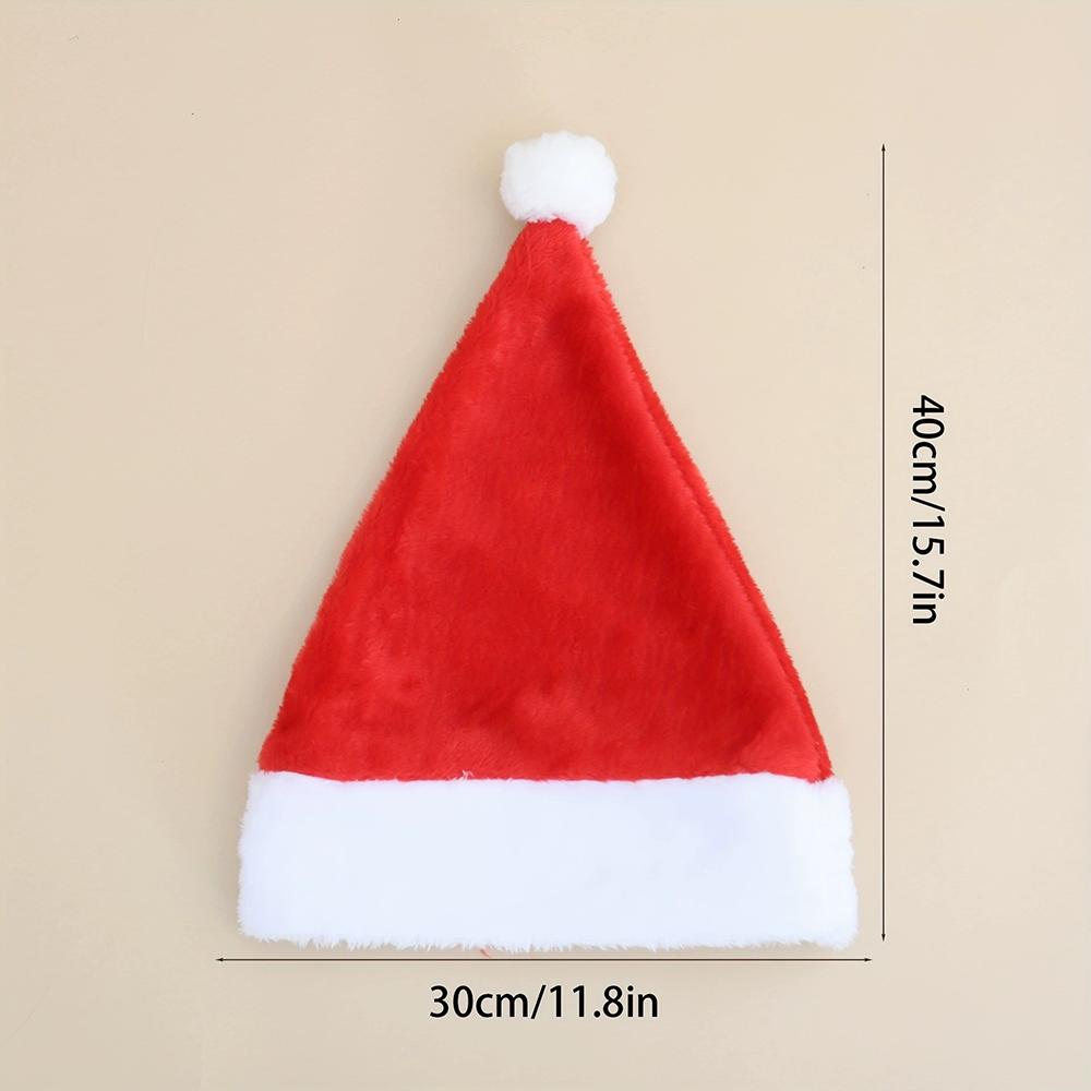 Personalized Santa Hat Red White Christmas Hat with Name Kids Adults Christmas Family Gift Sack Santa Holiday Party Accessories