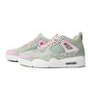 Jordan Air Jordan 4 Walking Planet, Frühling Blühende Blume Mittelhoch Vintage Basketballschuhe Damen Grün Rosa HV0823-003(Team1492-)