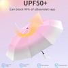 Good-looking Automatic Umbrella Women Rain Or Shine Dual-Purpose Umbrella Extra Large Thickened Parasol Male Student School Special Sunshade
