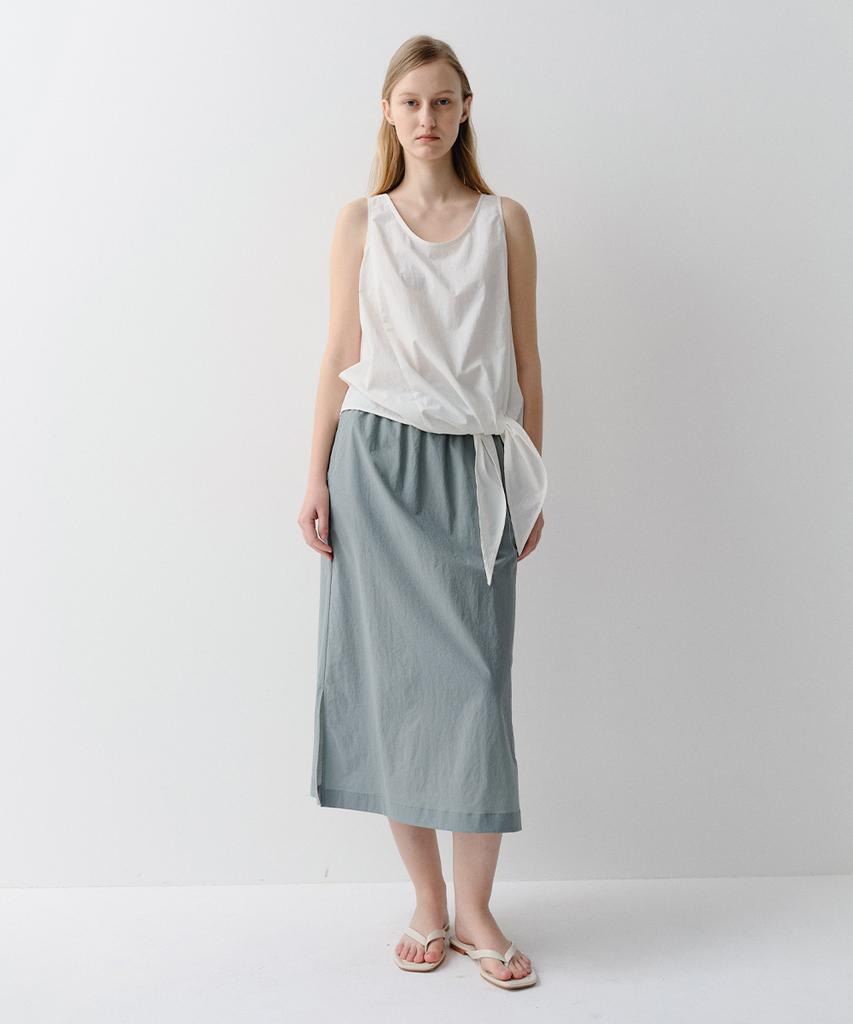 Ia Ode Skirt (Greyblue)