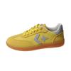 Fashion Spring and Autumn Fashion Trimmed Thick-soled Women's Sports Shoe Lace-up Flat-soled Couple Style Moral Training Shoes Plus Size