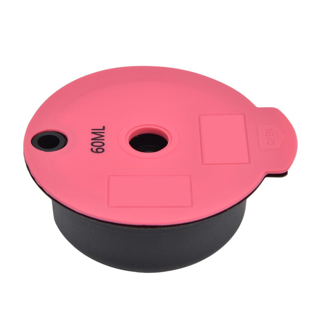 Opakovaně použitelný kelímek na kávovou kapsli Plnitelný kelímek na kapsle Růžový filtr kapsle pro TYP CTPM1260ml