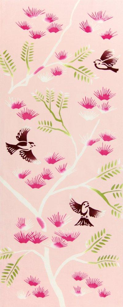 

Kenema Японські товари Чусен Тенугуй Райдуга та Горобець 36 x 90 см Квітковий сад - Дизайн,